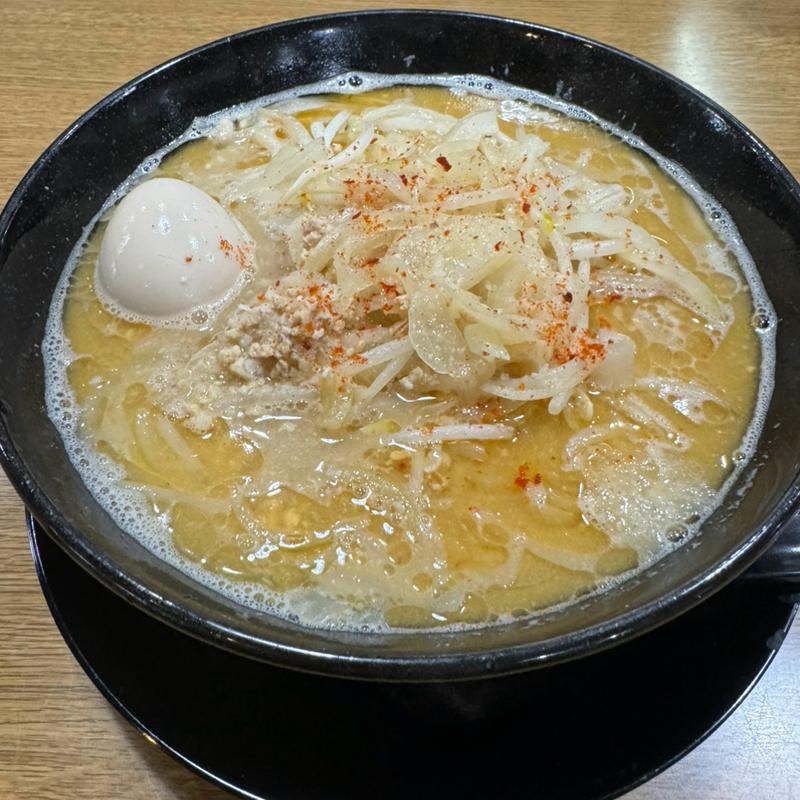 濃厚海老上越味噌ラーメン(ラーメン おこじょ 長岡店)