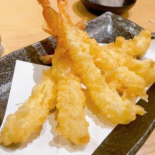 海老の天ぷら（5ヶ）(天ぷらと寿司 こじま 広島店)