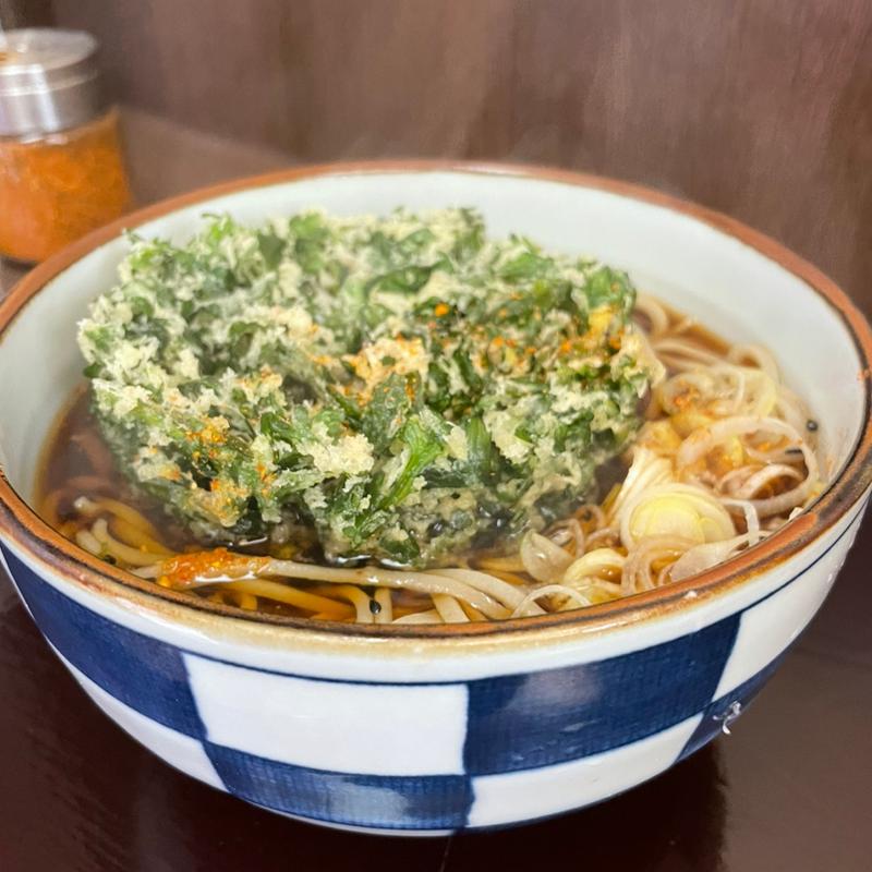 春菊天蕎麦(そば切り うちば)