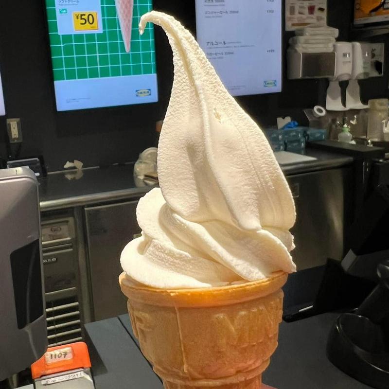 ソフトクリーム(IKEA 原宿)
