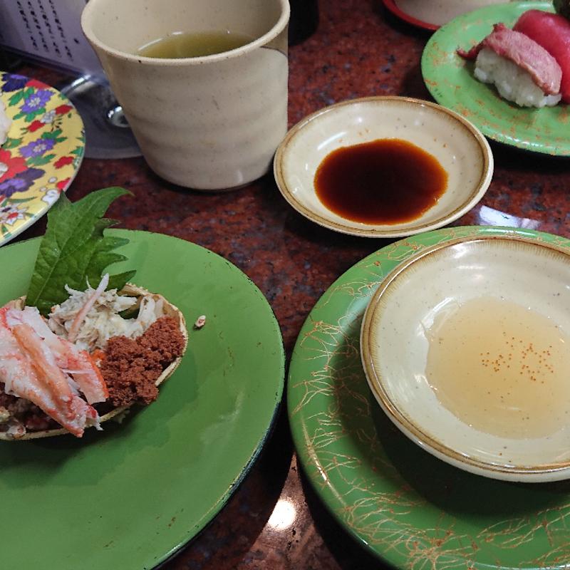 セイコガニお造り(近江町市場寿し （おうみちょういちばずし）)