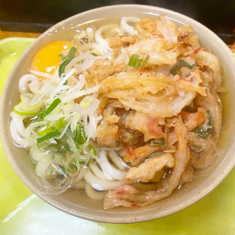 かき揚げうどん(都そば 日比谷店)