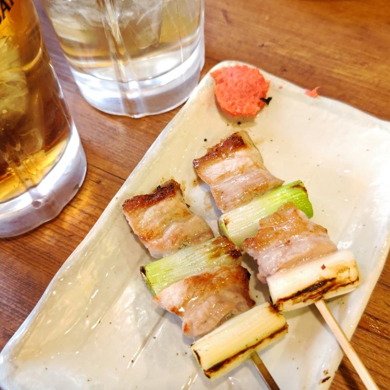 カルビねぎま(大船一丁目やきとん)