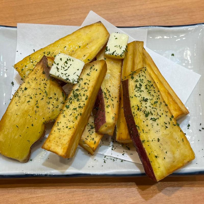 さつまいもバター(酒のあて鮨謹賀福島店)