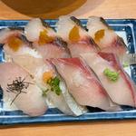 握り寿司(酒のあて鮨謹賀福島店)