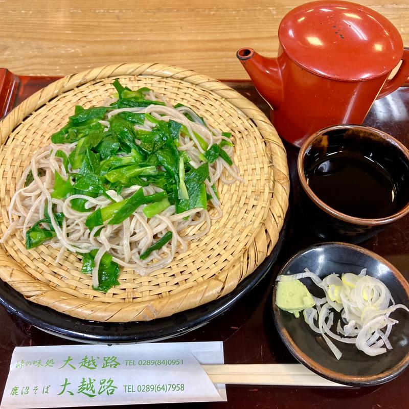 にらそば(鹿沼そば 大越路 )