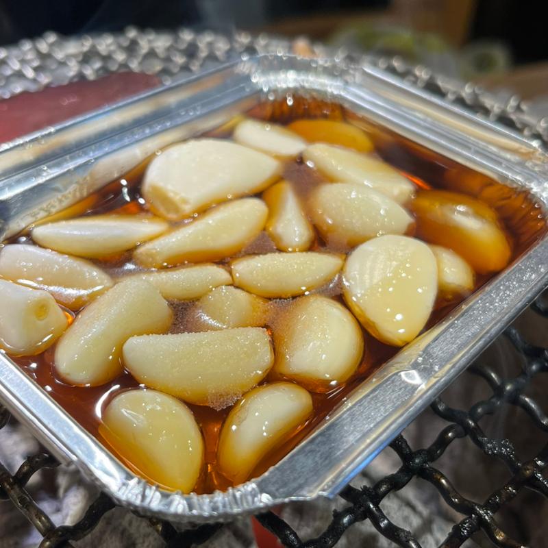 ニンニクオイル焼き(焼肉ホルモン酒場 牛星 田無駅南口店)