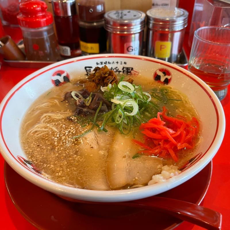 ラーメン(長浜将軍 那珂川店)