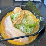 ネギラーメン　味噌　味玉トッピング