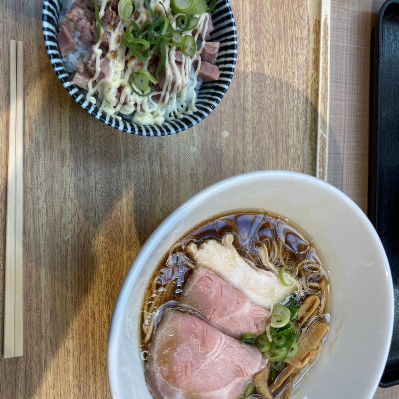 鶏そば(味噌もりNOODLE みやみや 豊田イオンモール多摩平の森店)