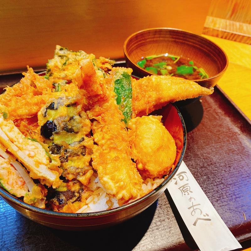 河原の天丼(河原のあべ)