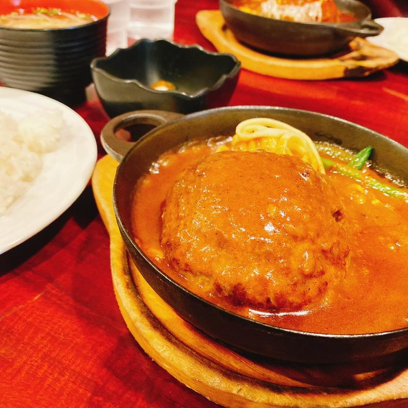 カレーハンバーグ(モンブラン吾妻橋店)