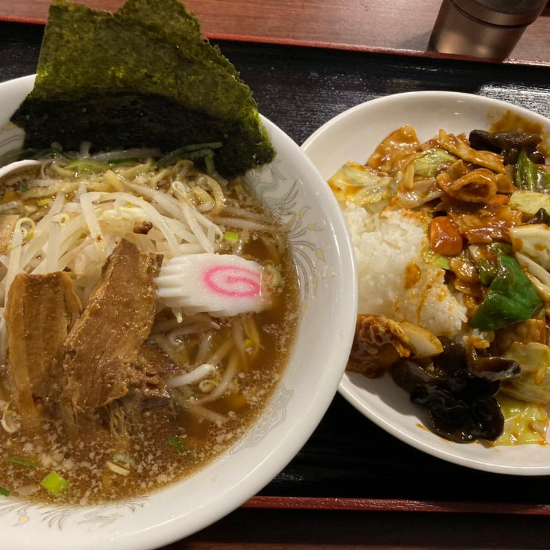 醤油ラーメン　中華丼セット(楽楽中華 （ラクラクチュウカ）)