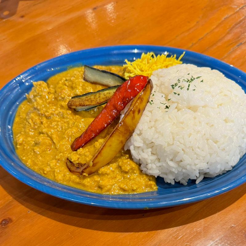 ココナッツキーマカレー(WORLD NEIGHBORS CAFE 護国寺 (ワールドネイバーズカフェ護国寺))