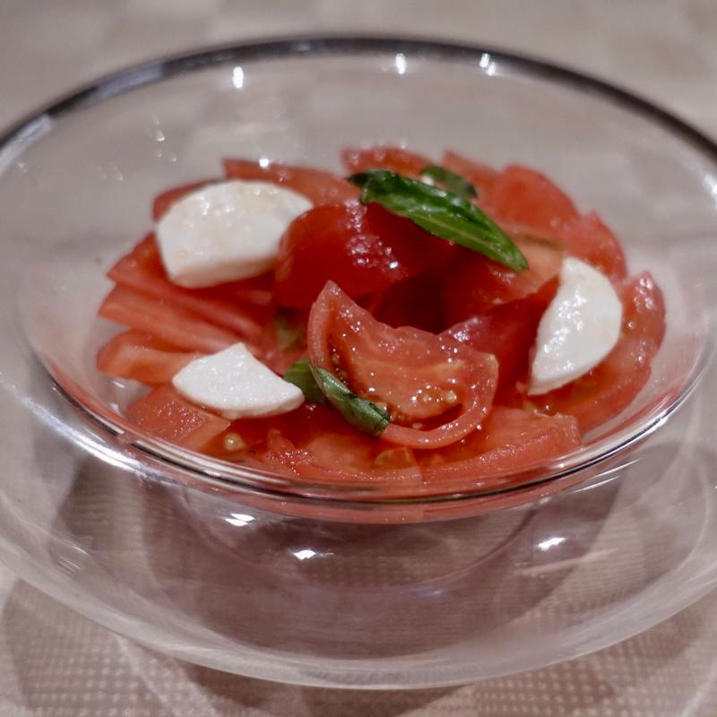 トマトとモッツァレラのサラダ(THE HIRAMATSU HOTELS & RESORTS 仙石原)