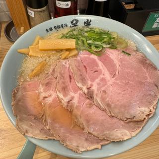 星光チャーシュー麺(京都背脂醤油ラーメン 星光 天六)