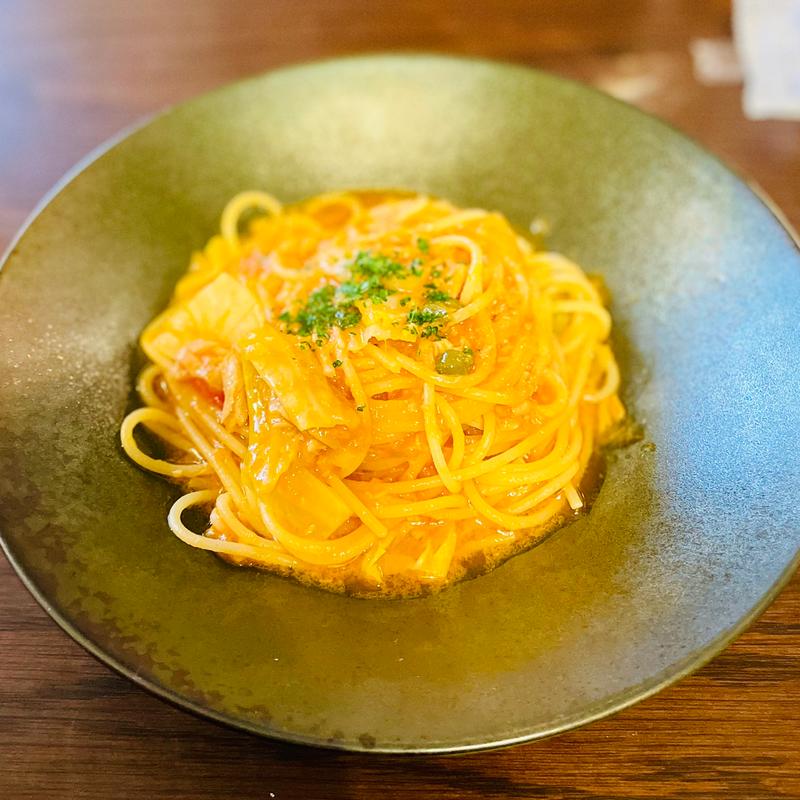 FIRENZEコース　ツナとキャベツのトマトソース(リストランテ　カルド)