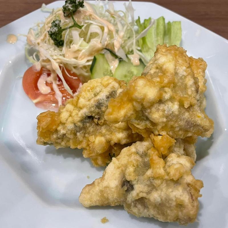 鯵唐揚げ(居酒屋 三平)