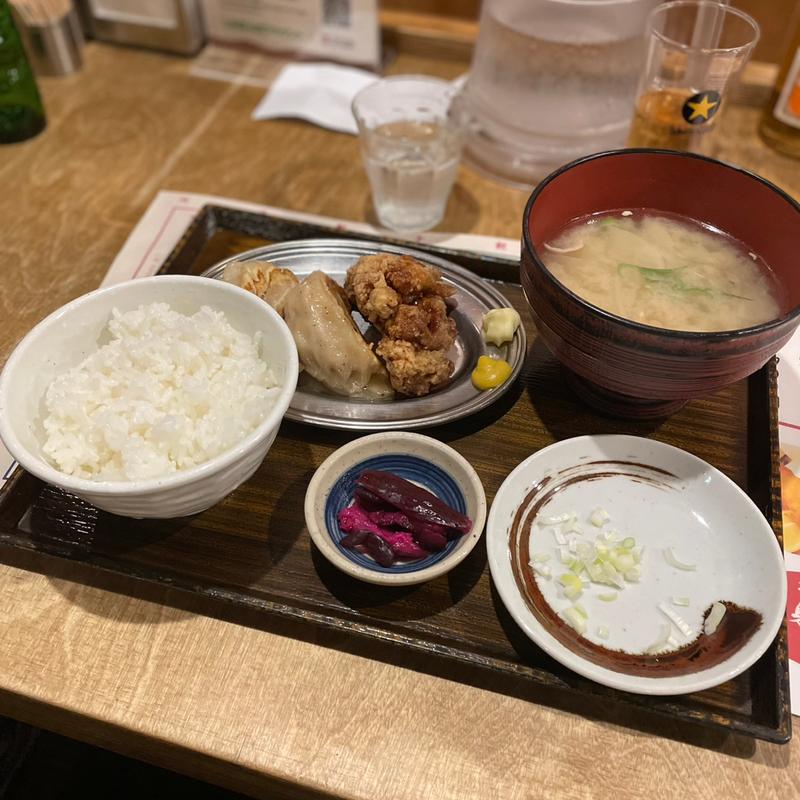大粒餃子定食(SAPPORO餃子製造所 )