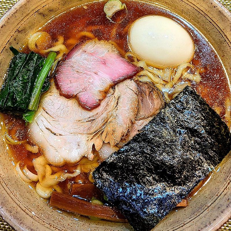 味玉醤油らーめん 大盛(らーめん梶原)