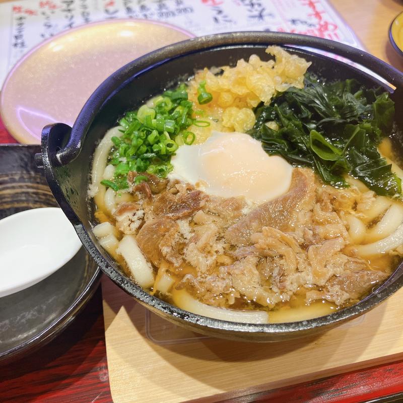 鍋焼きうどん(すしえもん 湘南モールフィル店)