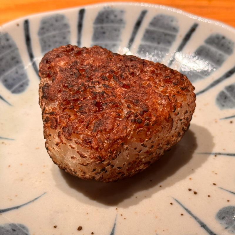焼きおにぎり(御苑 炉庵)