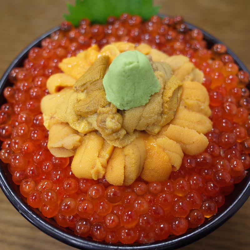 生うに•いくら丼(市場食堂 味処たけだ )