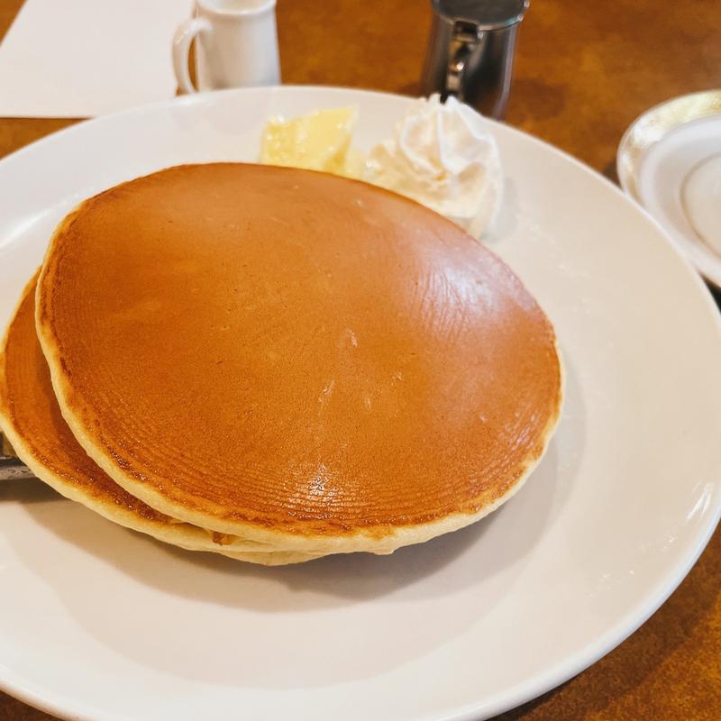 自家製ホットケーキセット(珈琲館 麗門)