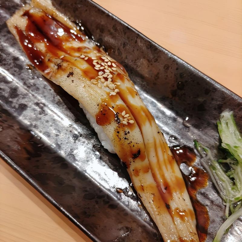 炙り一本穴子(回転すし 活一鮮 南３条店)