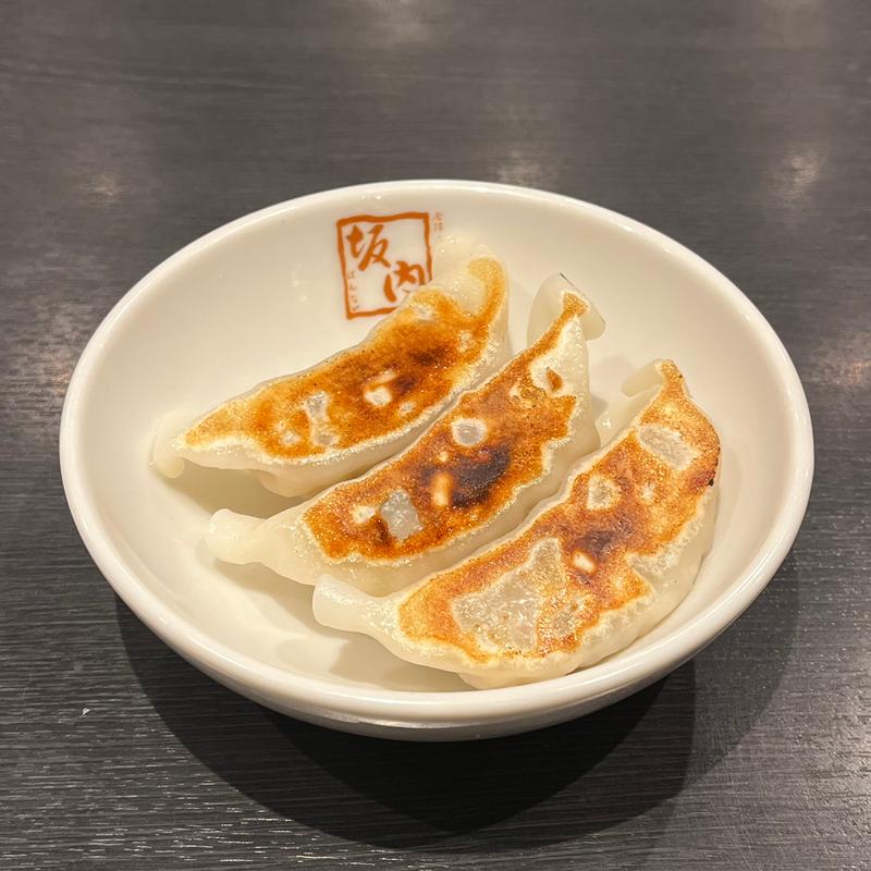 餃子3個(喜多方ラーメン坂内 上尾店)