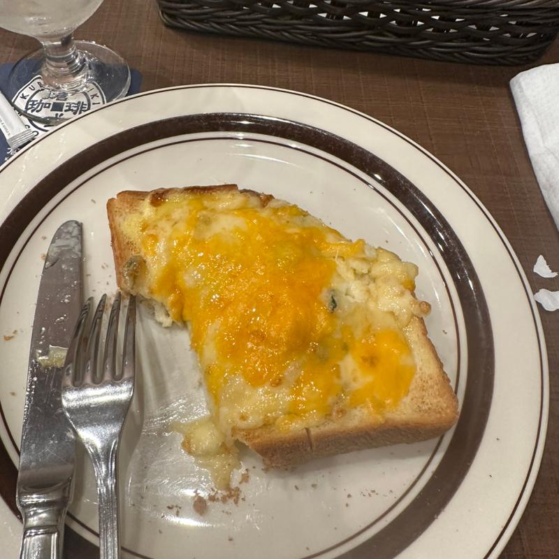 ハニーチーズトースト(倉式珈琲店 ファボーレ富山店)