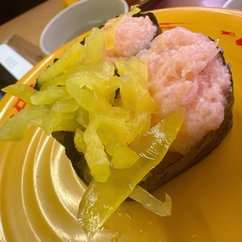 サーモンとろたく(スシロー 葛飾奥戸店 )