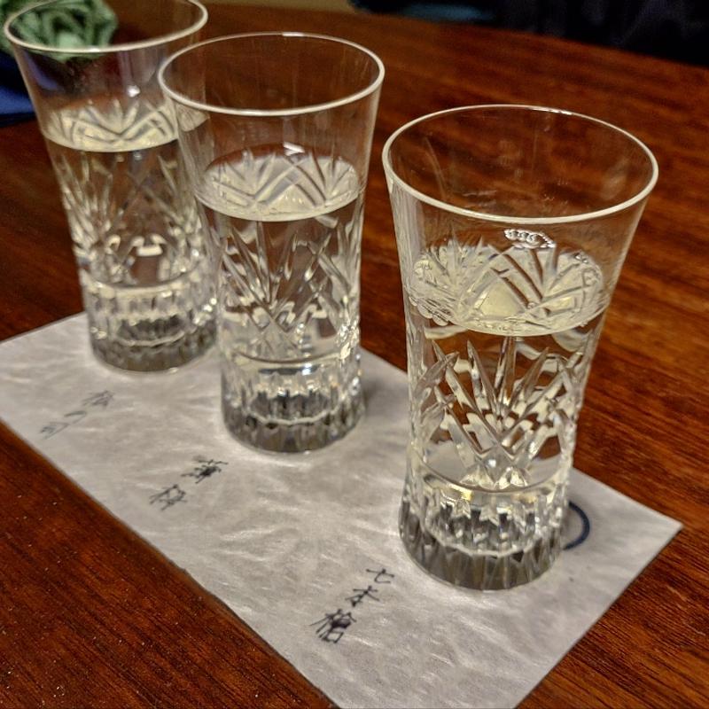 日本酒飲み比べ(近江牛かね吉)