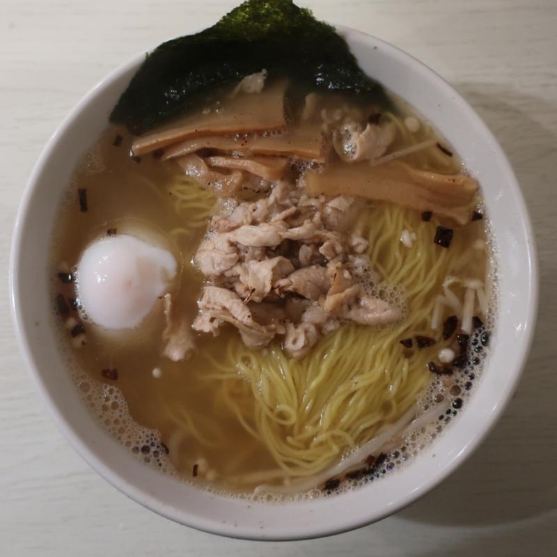 塩ラーメンねぎ油(マツヨシ大飯店 (元がんこラーメン十八代目))
