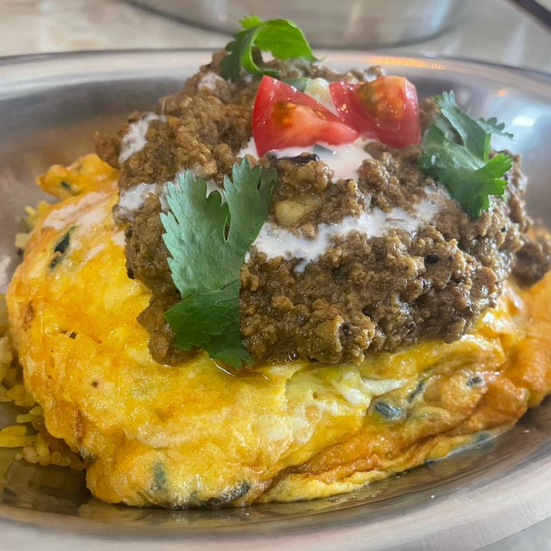 天津ビリヤニ焼飯+チャイ(ミスターサモサ （Mr. Samosa）)