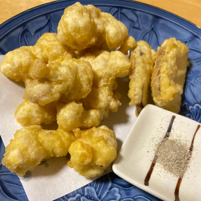 雲子の天ぷら(肴と和の隠れ家 神兵衛)