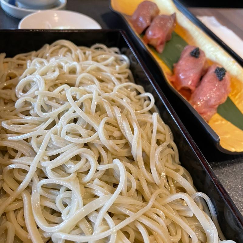 鴨汁そば(和牛ビストロ三国家)