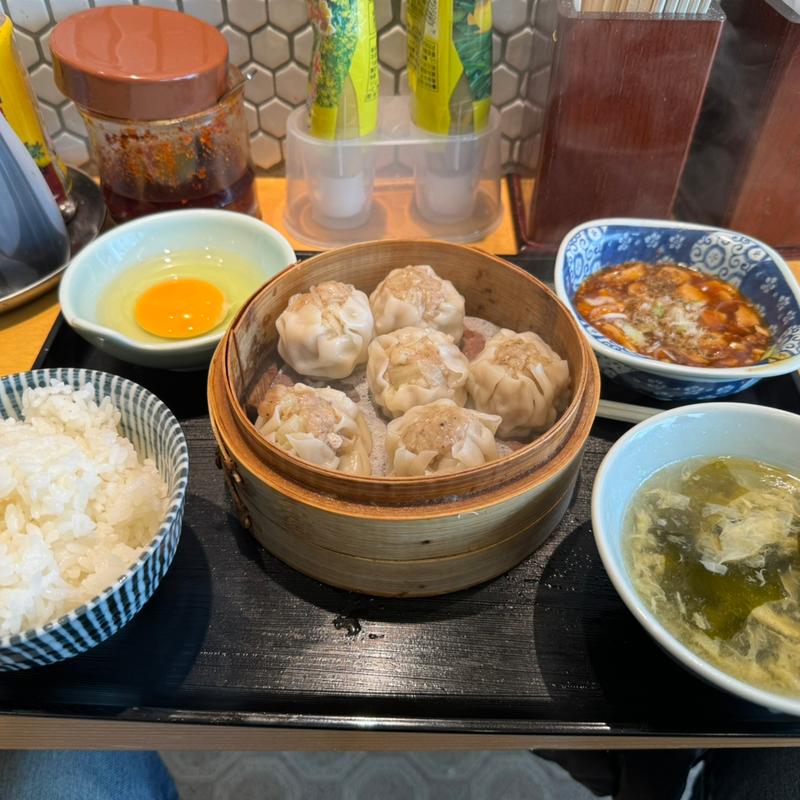 焼売定食(焼売のなかめ 表参道店)