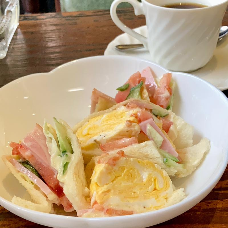 ミックスサンドモーニング(珈琲館マドモアゼル)