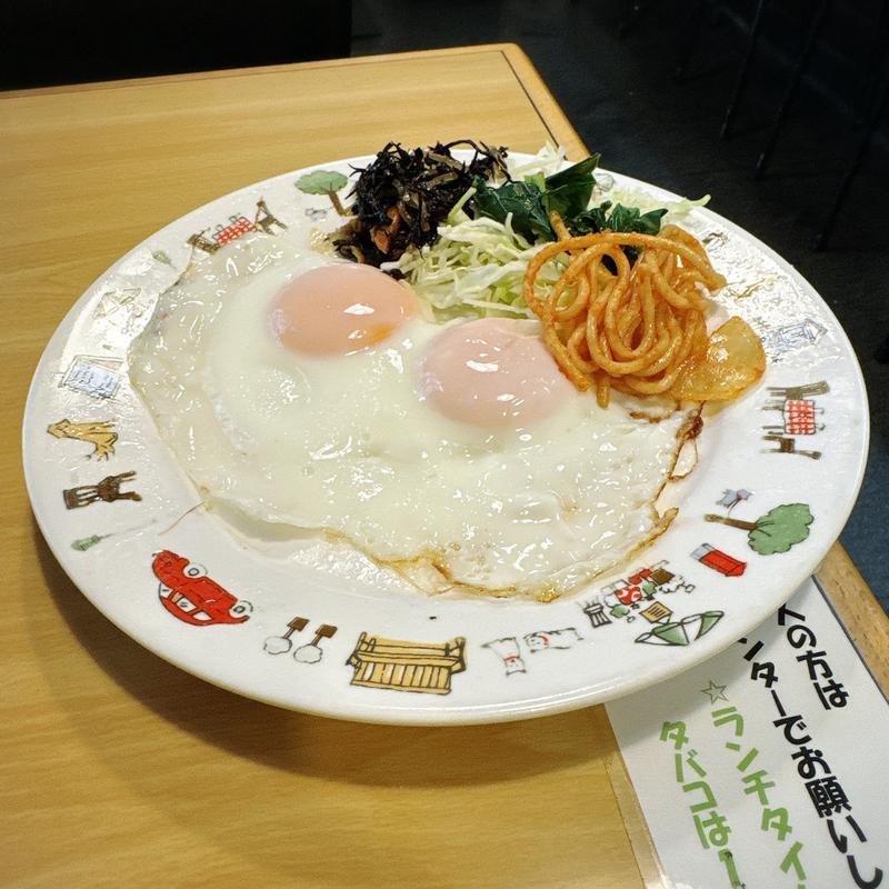 目玉焼(定食みゆき)