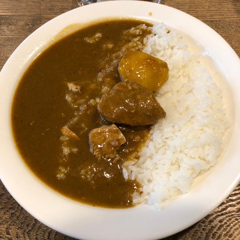 セイロン風カレーライス（デミコーヒー付き）(喫茶ルオー)