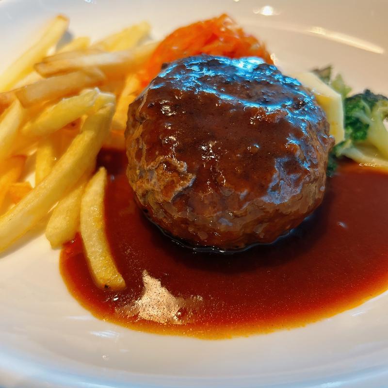 肉汁じゅわっとハンバーグランチ(Meat Deli Nicklaus' 梅田エスト店)