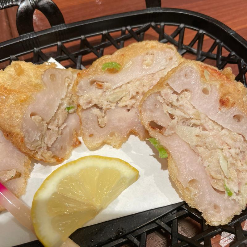 蓮根挟み揚げ(正起屋 京都ポルタ店)