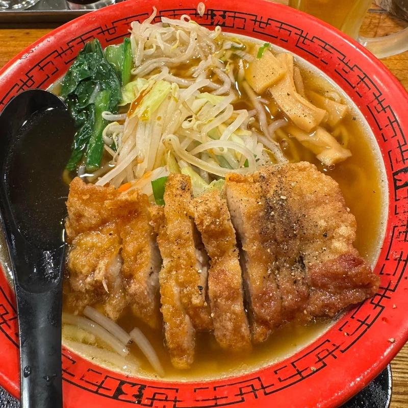 野菜パイコー麺(肉の万世 秋葉原本店)