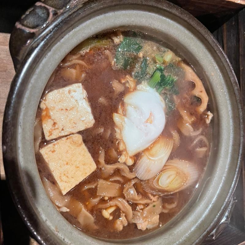 味噌煮込みうどん(滋養料理 山法師 （じようりょうり やまぼうし）)