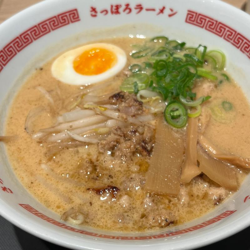 札幌白味噌ラーメン(Japan Traveling Restaurant 関西国際空港店)