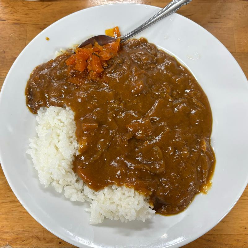 カレーライス(立喰そば・うどん ふじ)