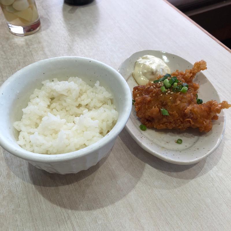 から揚げセット(とろこく味噌らーめん みそや源兵衛 太田店)