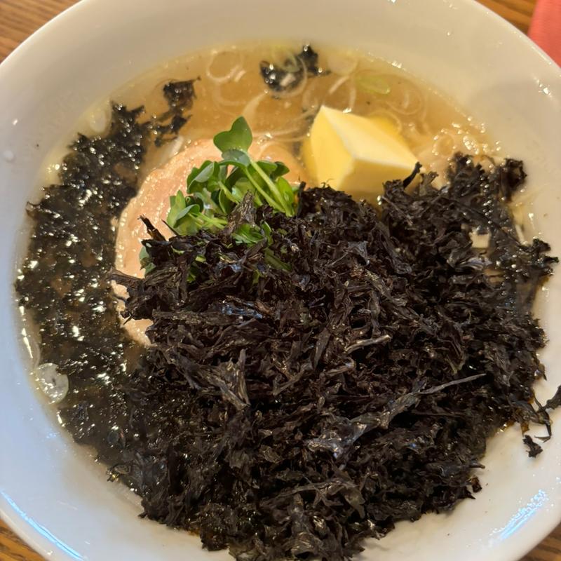 塩岩のりラーメン(手打ちラーメン谷家)