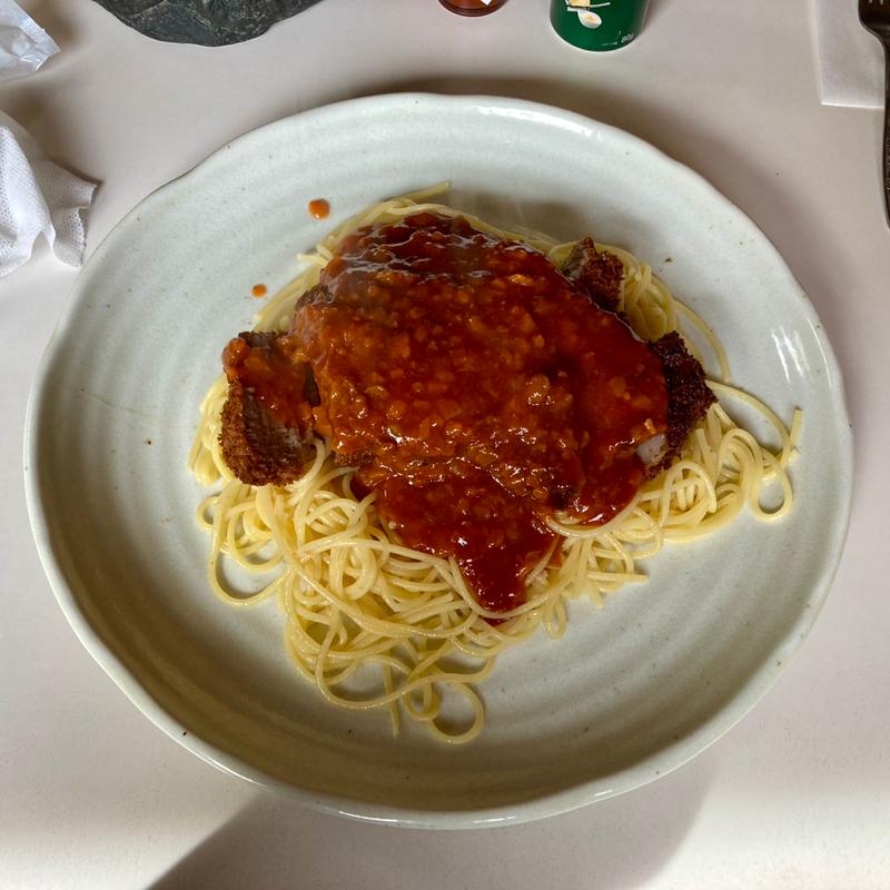 スパカツ(ぶるどっく食堂)